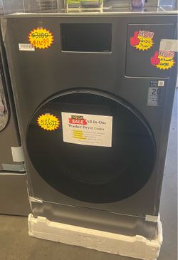 New🚨All in One 5.3 cu. ft. Bespoke Ultra Capacity Vented Washer Dryer Combo