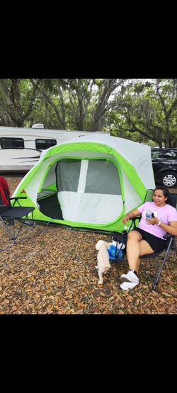 Carpa columbia para 5 personas.