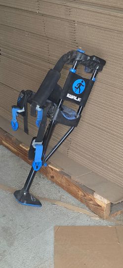 iWALK 3.0 Hands-Free Crutch Adjustable Ergonomic Lightweight Black Adult