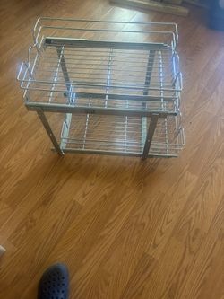 Cabinet Slide In and out racks For easy access to Your Pots and pans