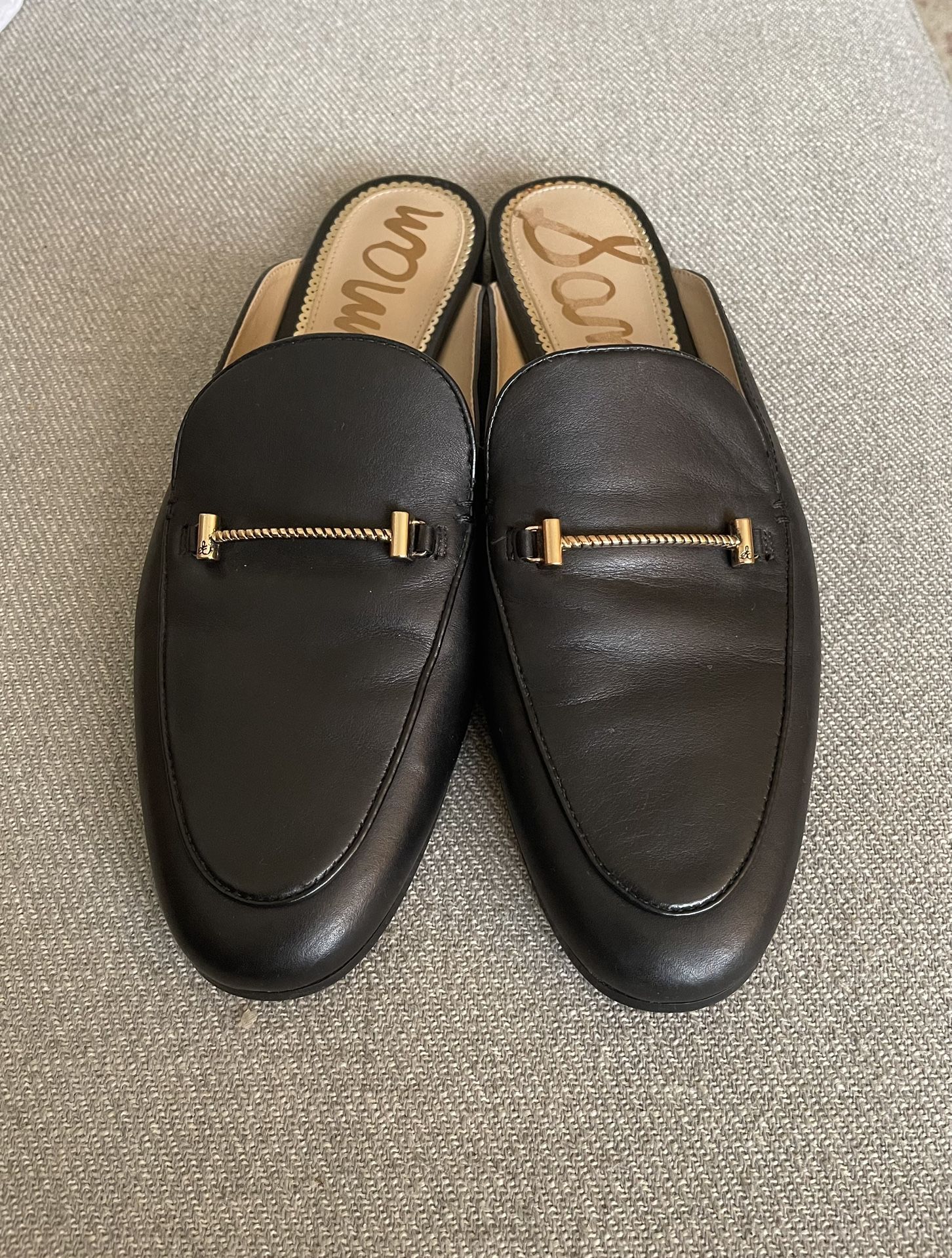 Sam Edelman Women's Laurna Black  Mules Size 10.5