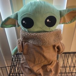 Baby Yoda Pillow