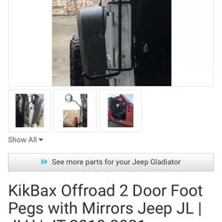 Kikbax Offroad Jeep Mirrors