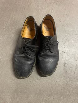 Dr. Martens Black Leather Oxford Shoes