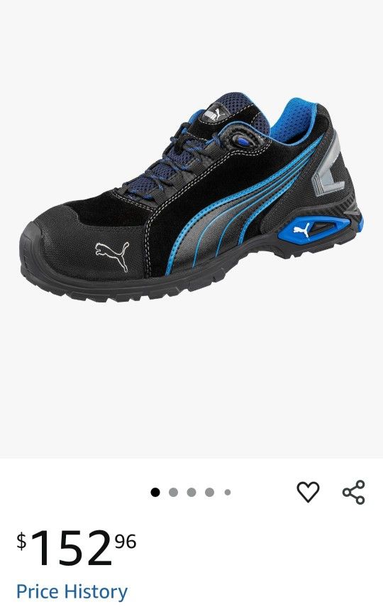 Puma Steel Toe Safety Shoes