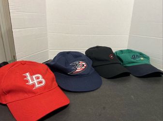 Lot of 4 Embroidered Baseball Caps