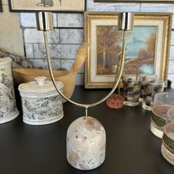 Double Candle Holder 