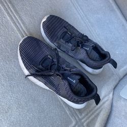 Black Reebok running shoes 