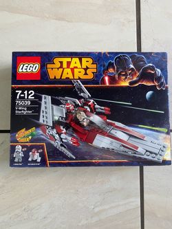 LEGO Star Wars 75039 V-Wing Starfighter Set 201pcs Box Ages 7-12