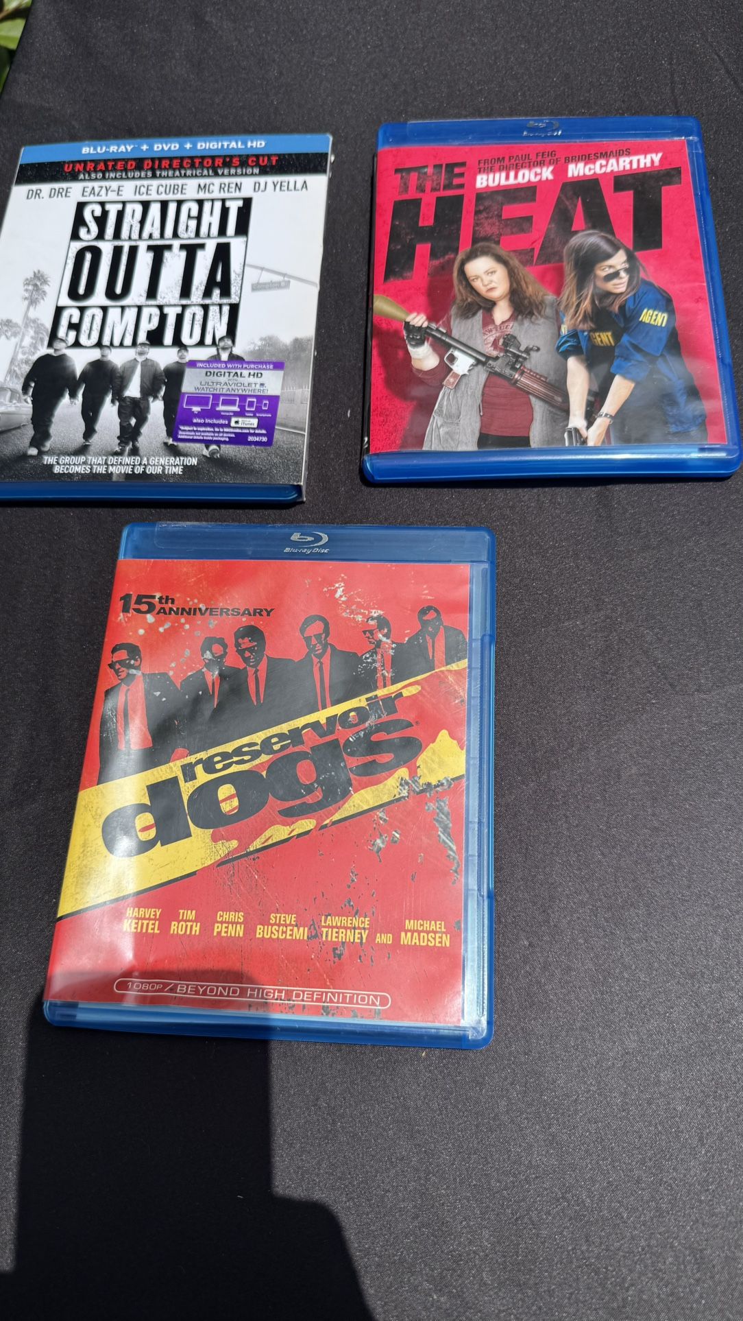 Blu-ray Movie Bundle — Used, Great Condition