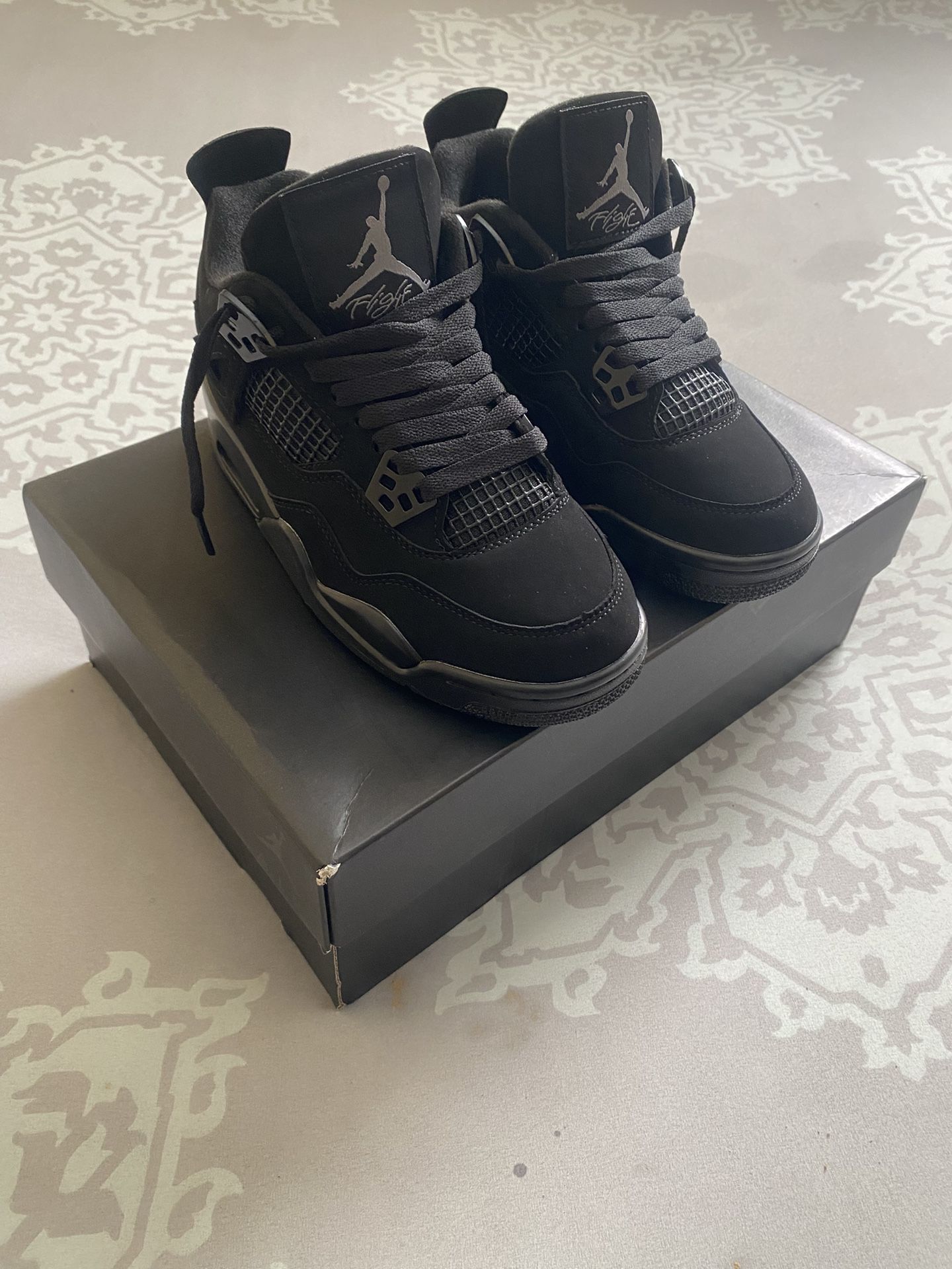 Brand New Jordan 4 Black Cats Size 5.5