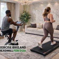 Brand New Exercise, Bike And Treadmill For 120