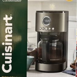 Cuisinart Stainless Steel 12-Cup Coffee Machine, Black Brand New Never Opened