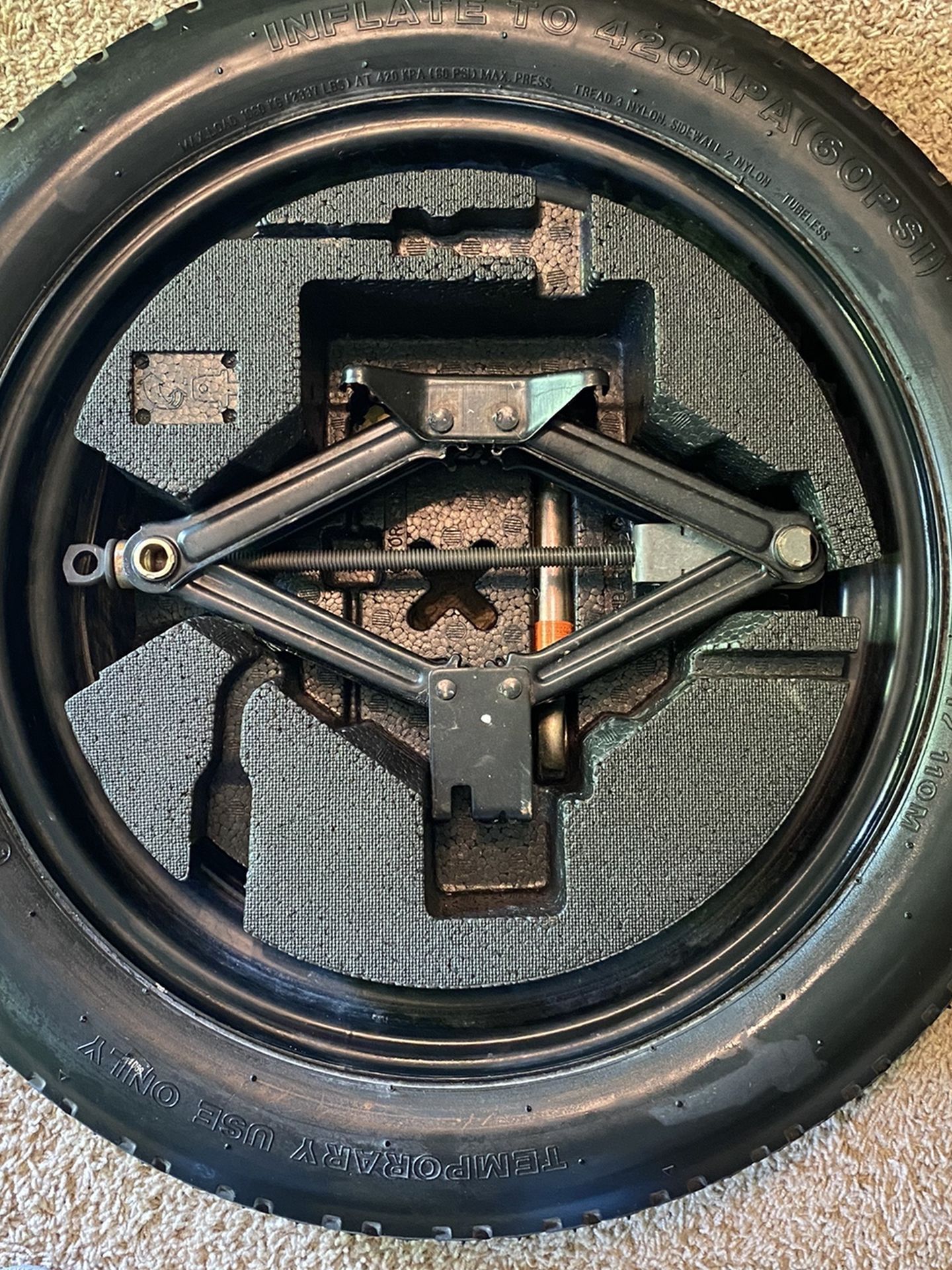 Bridgestone Brand New Spare Tire Off Subaru.