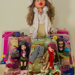 5 Vintage Bratz Dolls & Jasmine 