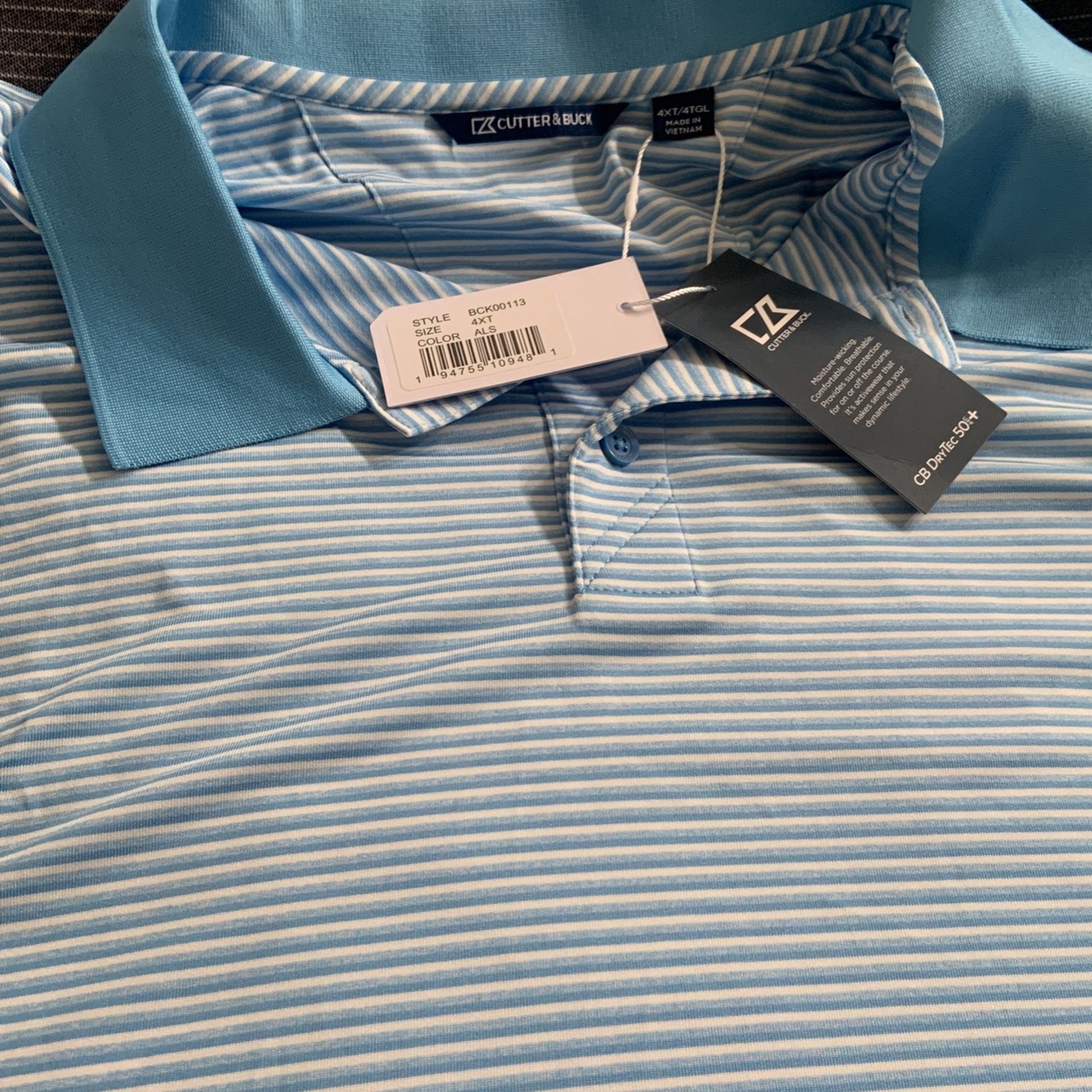 Cutter and Buck Golf Polo Shirts 4 XLT