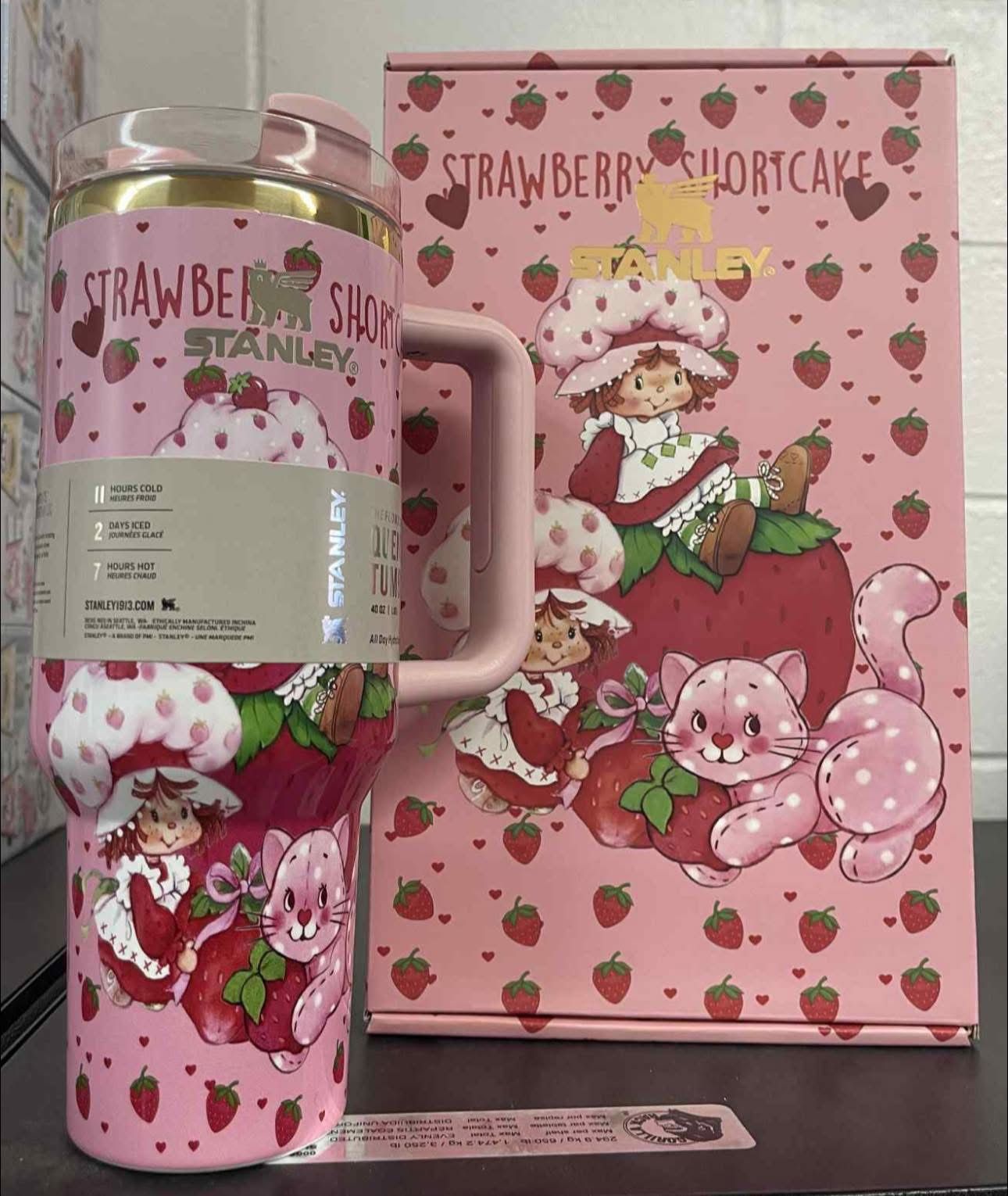 Strawberry Shortcake Stanley Cup