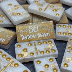 Birthday gift dominoes