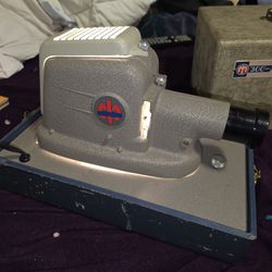 Mansfield Midway VINTAGE SLIDE PROJECTOR w/case 1957 300 Watt