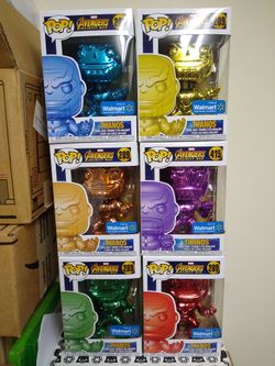 Funko Pop Thanos Lot
