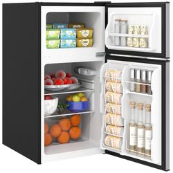 Mini fridge With Freezer (Black)