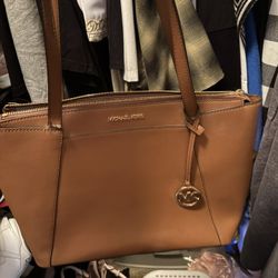 Brown Tan Michael Kors Purse