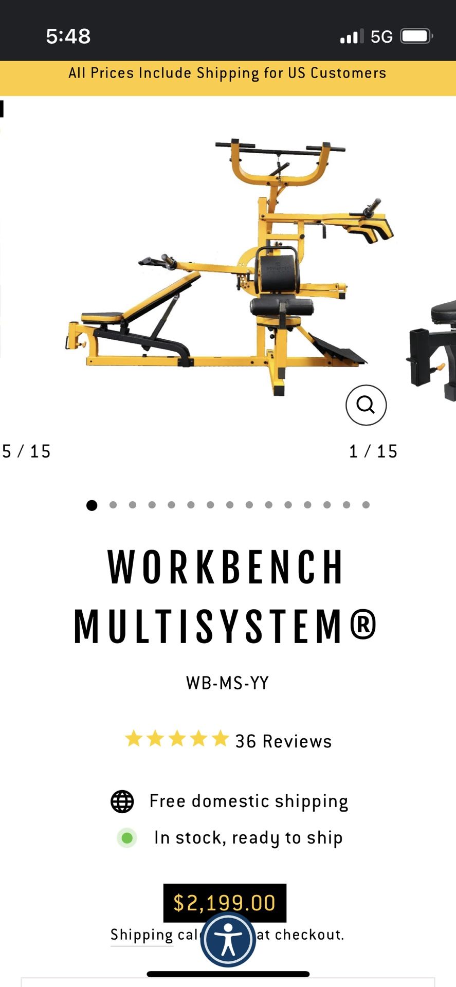 Powertec All In One Home Gym
