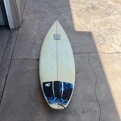 TDK Surfboards 5’10 With FCS Fins 