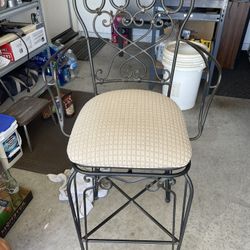 Antique Bar Stool 