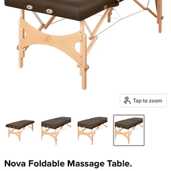 Foldable massage table (blk)