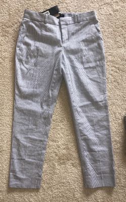 Banana Republic Stretch Linen Avery Pants NWT