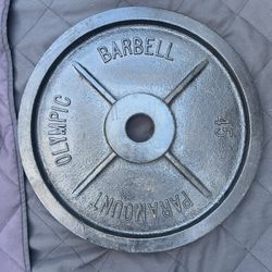 45 Lb Olympic Weight Plates