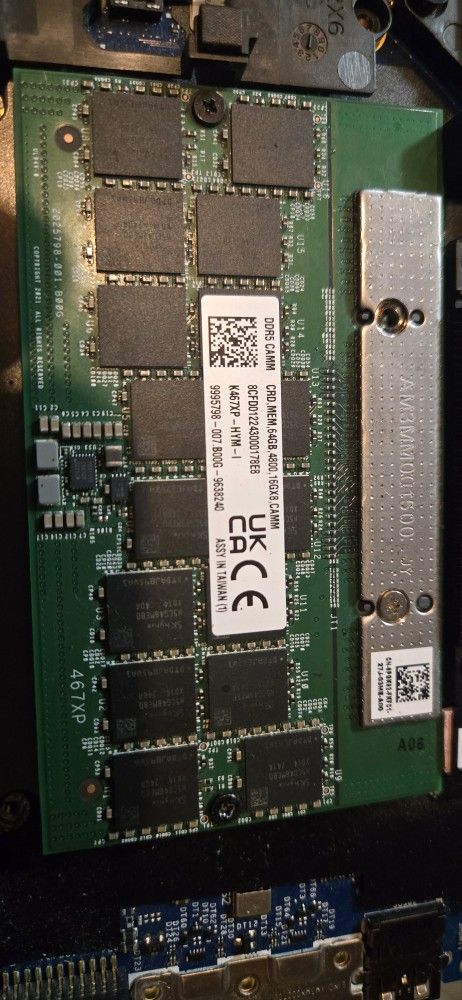 64gb CAMM module For Dell Precision 7770 Or 7670 Laptops for Sale in ...