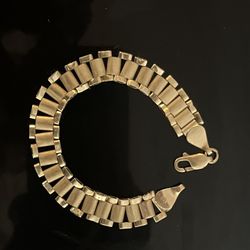 10k Real Gold Rolex Bracelet 