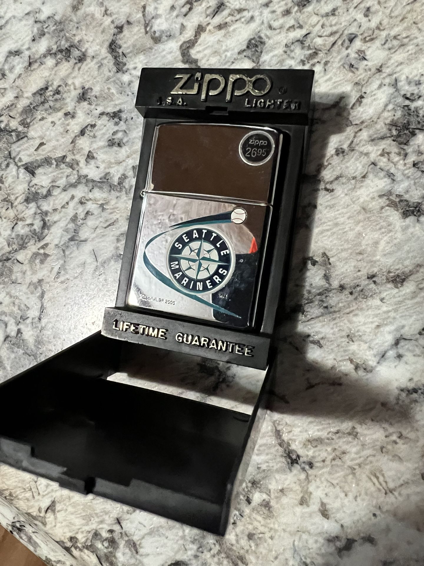 Seattle Mariners Zippo Baseball 