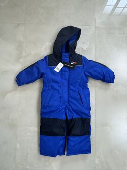 Toddler Size 24 Months New Weather Tamer One Piece Snowsuit In Weston