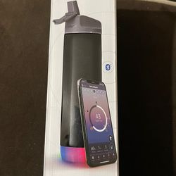 Hidrate Spark PRO Smart Water Bottle – Insulated Stainless Steel – Tracks Water Intake with Bluetooth, LED Glow Reminder When You Need to Drink – Stra