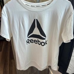 Cream Reebok T-Shirt