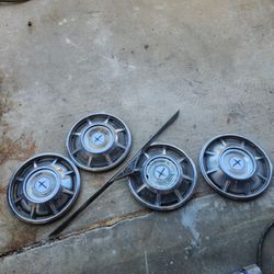 1(contact info removed) Chevy Corvair Hubcaps