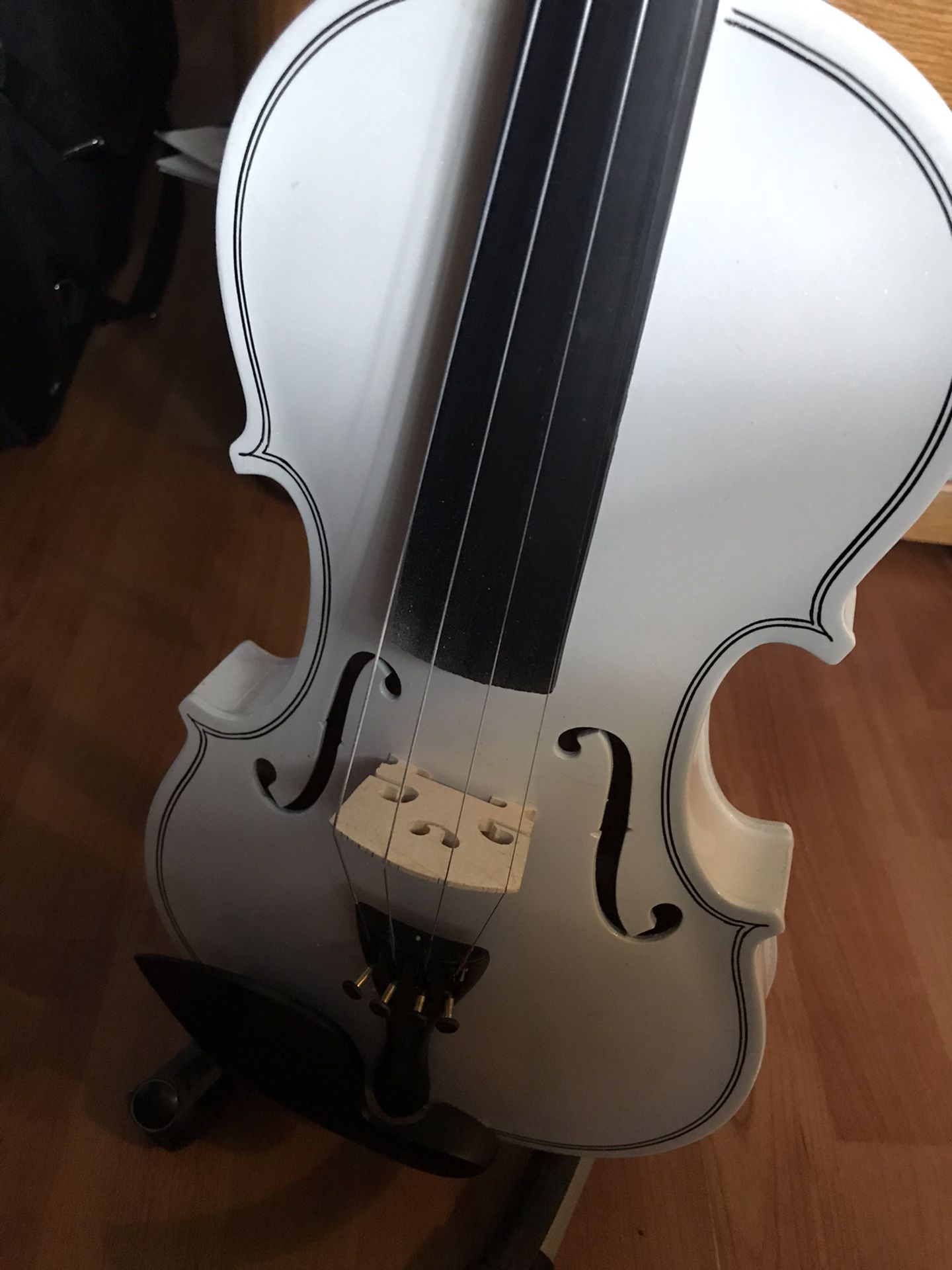 Violin White 4/4 new Case Bow Accessories Ocoee Fl pickerstv