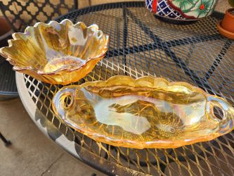 Gorgeous Vintage Carnival Glass