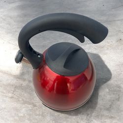 Red Tea Kettle 