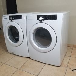 Samsung Washer And Electric Dryer Free Deliver And Install 6 Month warranty.