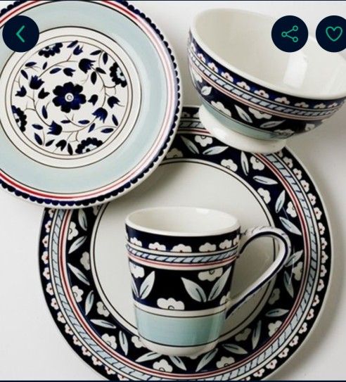 Dish Set By Nancy Green