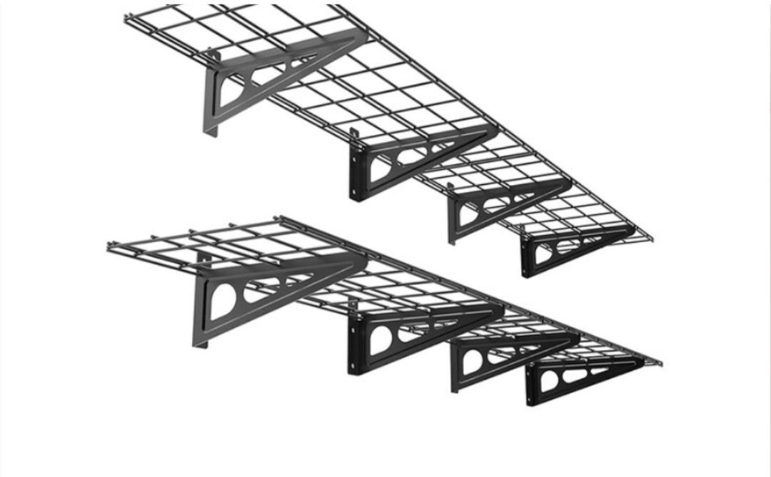 Flexmounts WR14 Classic 2-Pack 1' x 4' Wall Shelving