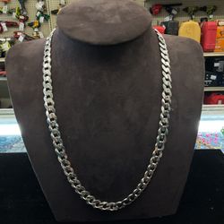 10KT Cuban Chain Solid I-2433