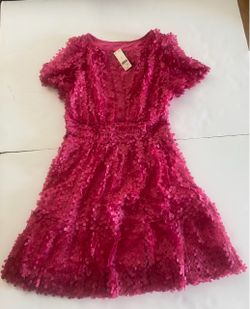 Anthropologie somerset mini dress PINK