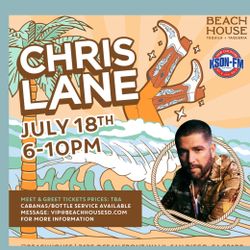 chris lane at beach house 