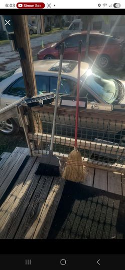 Free brooms and dustpan