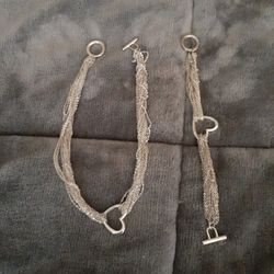 Tiffany & Co. Heart Necklace and Bracelet 